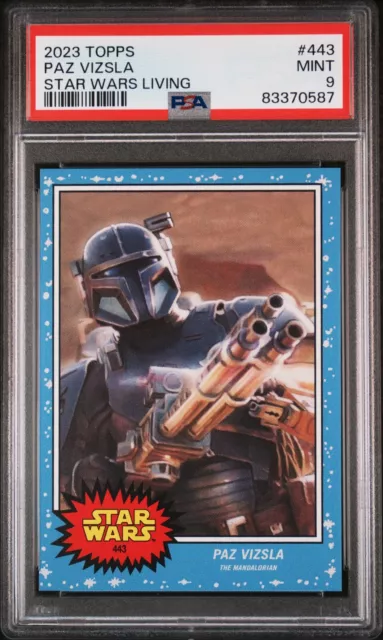 2023 Topps Star Wars Living Set #443 Paz Vizsla PSA 9 MINT