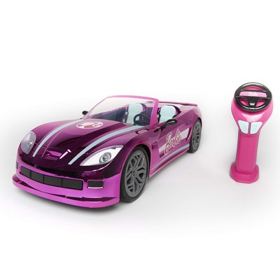 BARBIE RC DREAM Car Remote Controlled Convertible Vehicle 8 km/h Pink Gift Toy £76.74 - PicClick UK