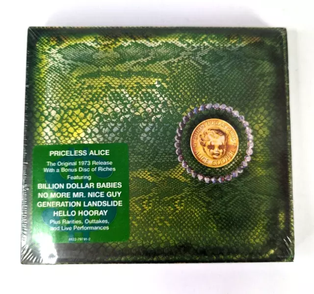 Alice Cooper Billion Dollar Babies 2 CD | Deluxe Edition  NEW & SEALED