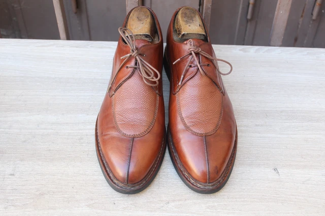 Bottines Heschung Genet En Cuir Marron - Pointure 41,5 / 7,5 UK, Très Bon état Occasion Pour Homme