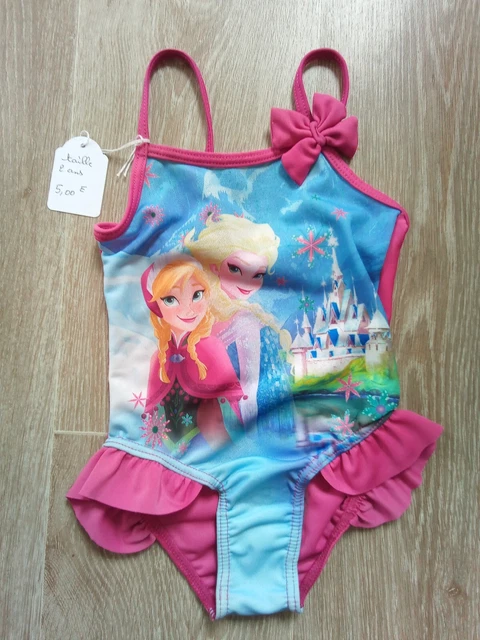 MAILLOT BAIN 10 ans kiabi reine des neiges EUR 2 00 PicClick FR