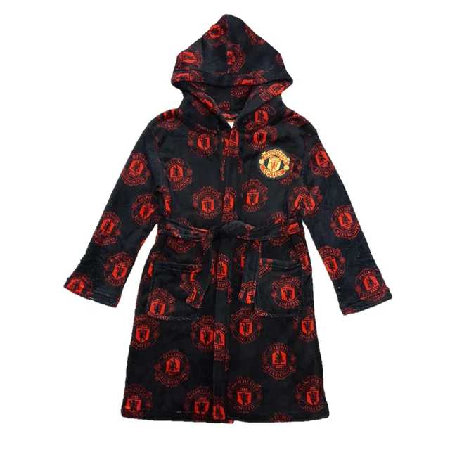Manchester Utd Abito Ragazzi/Ragazze Bambini per Squadra Vestaglia Scegli Misura