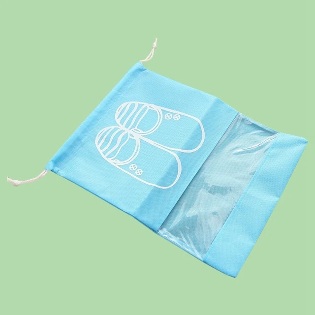 15 stücke Transparente Schuhe Tuch Aufbewahrungstaschen Beutel Wasserdichte 5