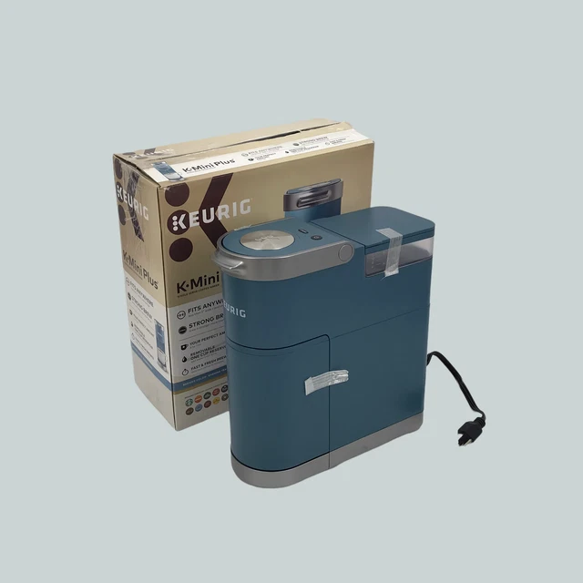 KEURIG KMINI PLUS Single Serve KCup Pod Coffee Maker Evening Teal 