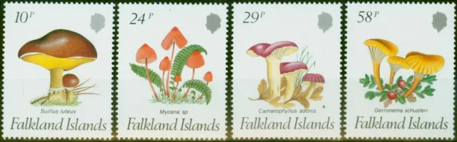 Falkland Islands 1987 Pilze Set Mit 4 SG547-550 V.F MNH