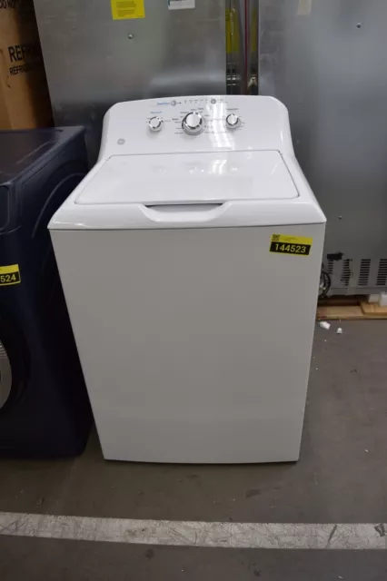 GE GTW335ASNWW 27" White 4.2 Cu. Ft. Top-Load Washer NOB #144523