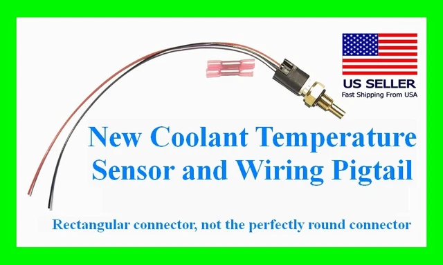 FOR HONDA COOLANT TEMPERATURE SENSOR CONNECTOR PIGTAIL / REPAIR HARNESS