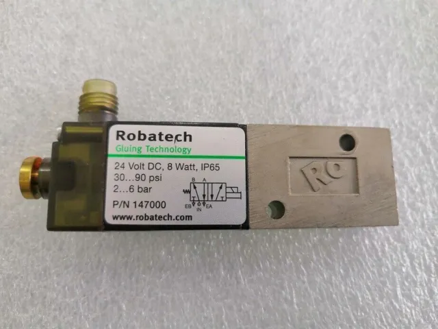 1pc New Robatech Hot Melt Machine Solenoid Valve 147000 #A6-12