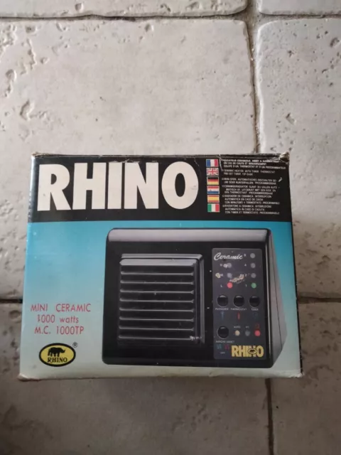 Radiateur céramique rhino