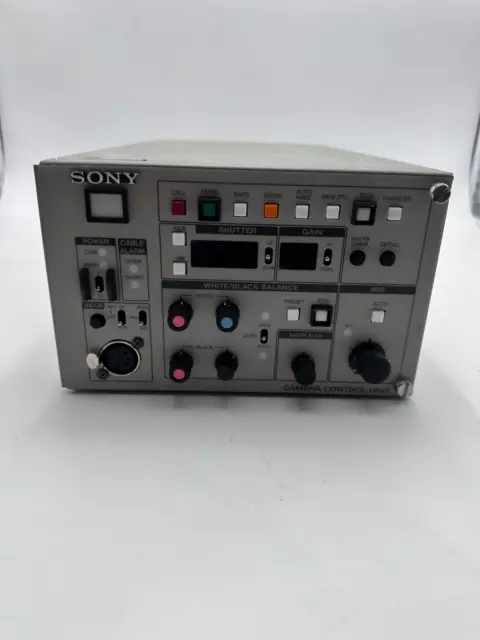 Sony CCU-TX50 Camera Control Unit W/ RCP-D50 Remote