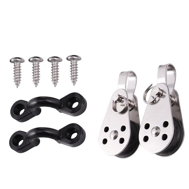 Lot De 10 Boucles De Pont Pour Kayak En Acier Inoxydable 316 - Œillets D'Arrimage Solides Et Résistants à La Corrosion