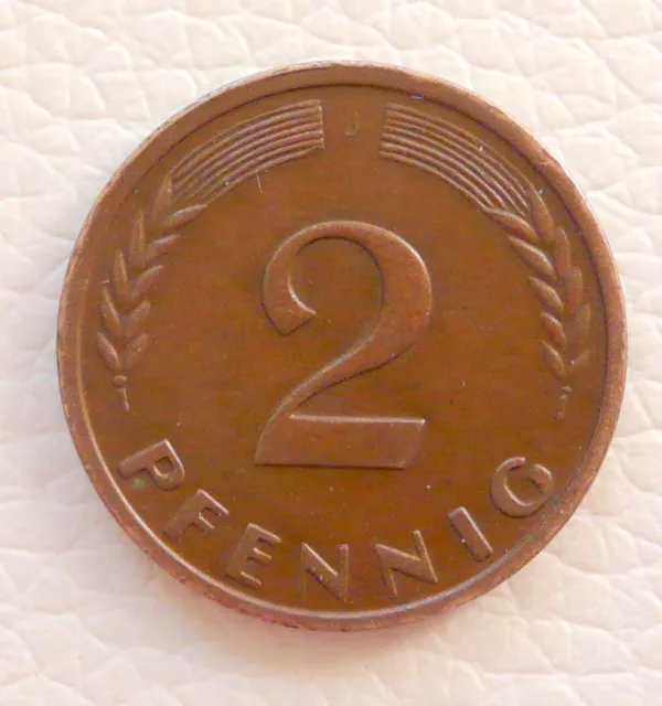 2 Pfennig 1950 (J), Bundesrepublik Deutschland