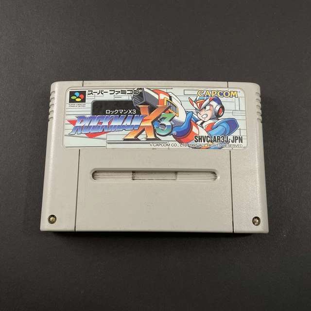 Megaman X Rockman X SNES Super Famicom Japan Modul (Gebraucht) in für