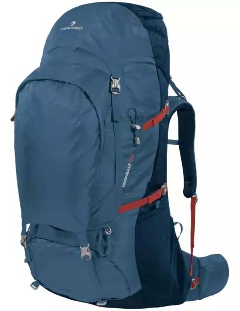 Ferrino Transalp 100 litri 75691 MBB colore blu scuro zaino ideale per trekking