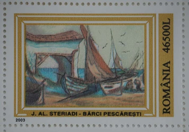 2003 Rumänien; 100 Serien Gemälde, postfrisch/MNH, MiNr. 5701/06, ME 1600,- 5