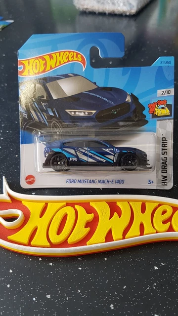 Gtd Hot Wheels Ford Mustang Dark Horse - Édition Then And Now 10/10 - Bleu Mat - Échelle 1:64 Voiture Hot Wheels Hot Wheels Mustang Gtd Hot Wheels Ford Mustang Dark Horse - Édition Then And Now 10/10 - Bleu Mat - Échelle 1:64 Voiture Hot Wheels Hot Wheels Mustang