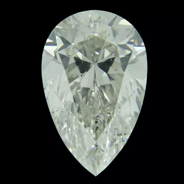 pear cut diamond K SI2 0.54ct natural loose diamonds