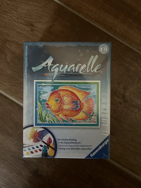 Ravensburger Aquarelle Malen nach Zahlen Fisch Neu