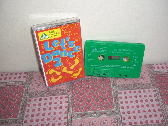 LET'S DANCE 2 Elc Early Learning Centre Vintage Cassette Dance Medleys