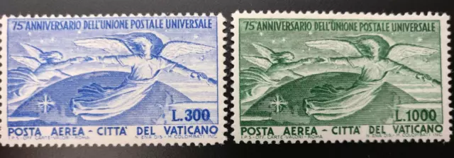 Vatican City Sc.# C18-19 1949 U.P.U Stamps