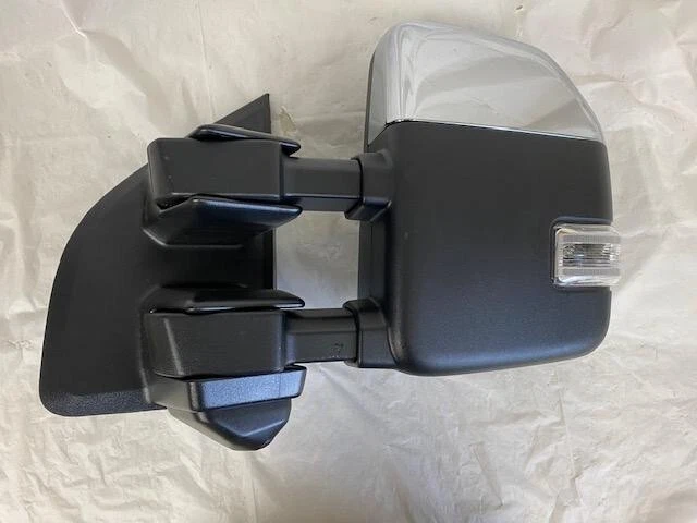 OEM 2021-2023 Ford F150 LH Left Driver Side Towing Tow Mirror ML34-17683 Chrome