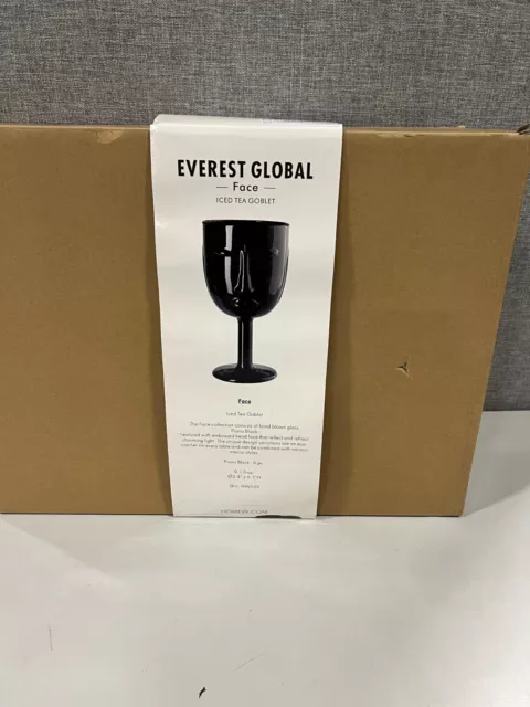 Human Face Wine Glass Goblet Set of 6 9.1 OZ for Parties