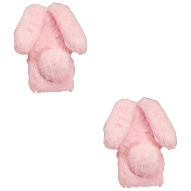 Série de lapin en peluche 2pcs en peluche d'automne et d'hiver Rex de lapin de