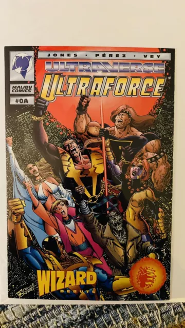 Cómics de Wizard & Malibu Ultraverse Ultraforce 94' #OA, NUEVO/M excelente estado