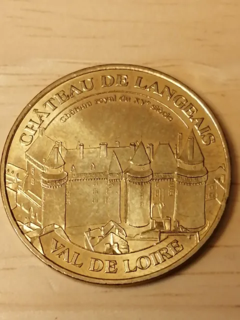 médaille souvenir MDP monnaie de Paris Château de Langeais 2006B