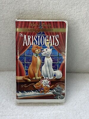 The Aristocats Walt Disney Gold Collection VHS Video Movie