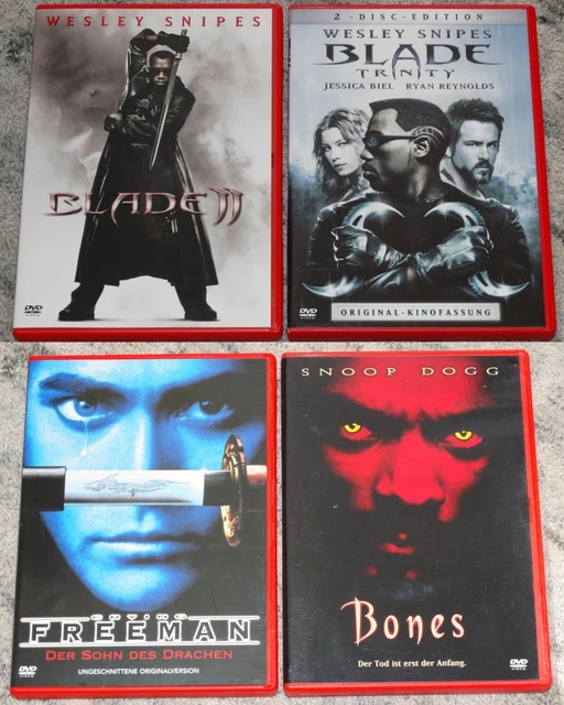 Bones Der Tod Ist Erst Der Anfang 4 DVD BLADE 2 & Blade Trinity, Crying Freeman, Bones-Der Tot ist erst
