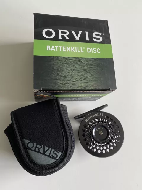 ORVIS BATTENKILL I Disc Fly Reel NEW RRP £175 £99.00 - PicClick UK