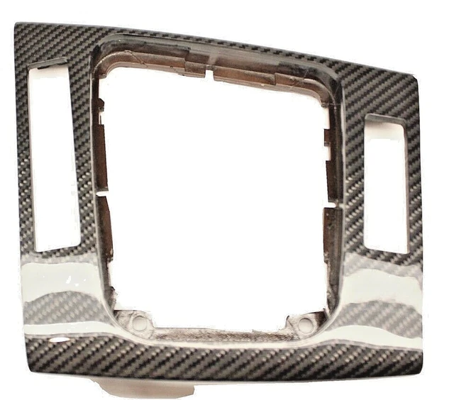 BMW E46 M3 Convertible REAL Carbon Fiber Shifter Trim Interior Trim