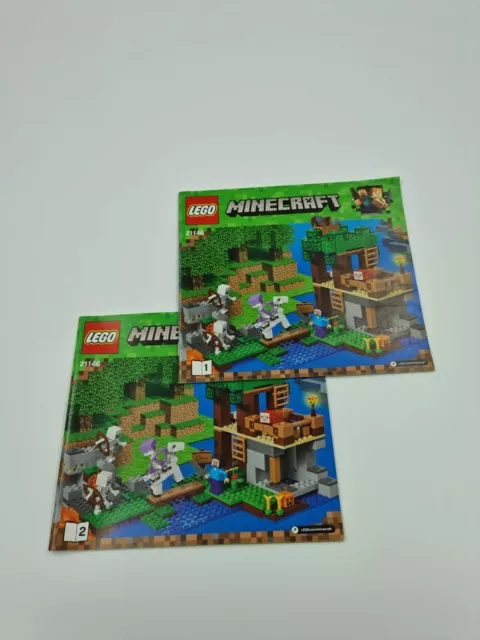 LEGO MINECRAFT 21146 The Skeleton Attack Complete with Instructions 24.99 PicClick UK