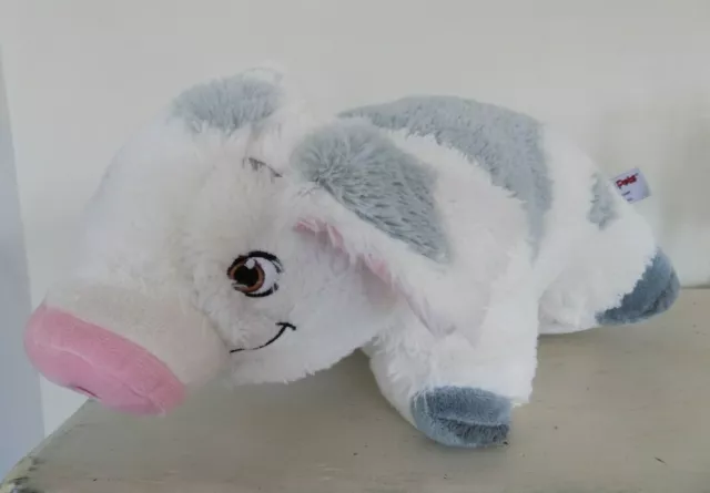 Pua the Pig Disney Moana Gray and White Plush Pillow Pet 16"