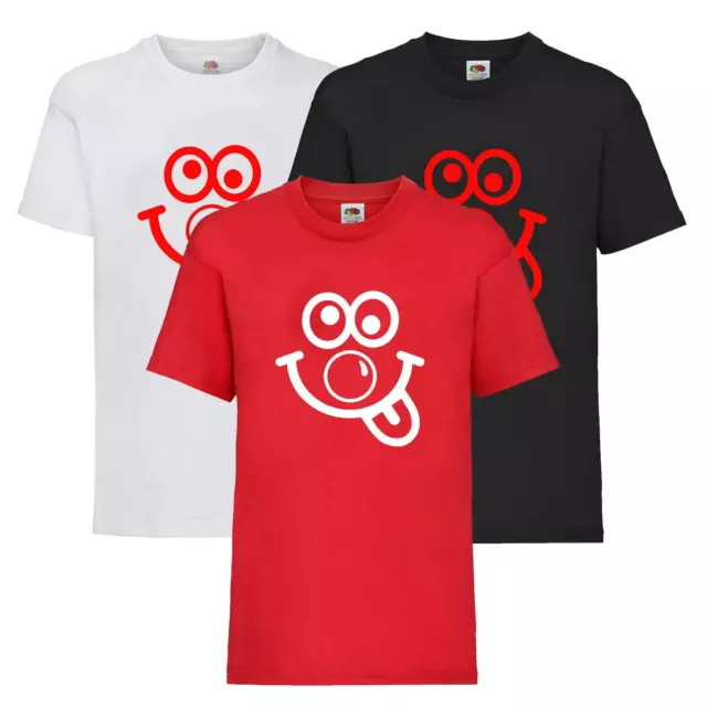 Kids Adults Unisex Red Nose Day T-Shirt 2024 Smile Comic Relief Boys Girls Funny