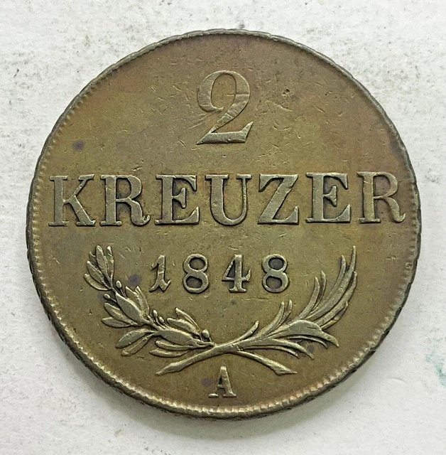 1848-A2 Kreuzer Austria
