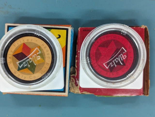 41mm Walz 85C Amber + 25A RED Filter Fits Lieca/Leitz Summarit  Lens- NOS