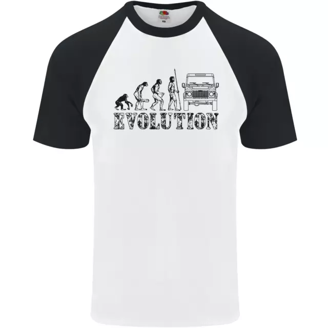 Maglietta da baseball 4x4 Evolution Off Roading Road Driving S/S