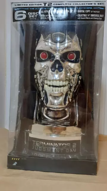 Terminator 2 Judgment Day T-800 Endoskull Buste grandeur nature Édition...