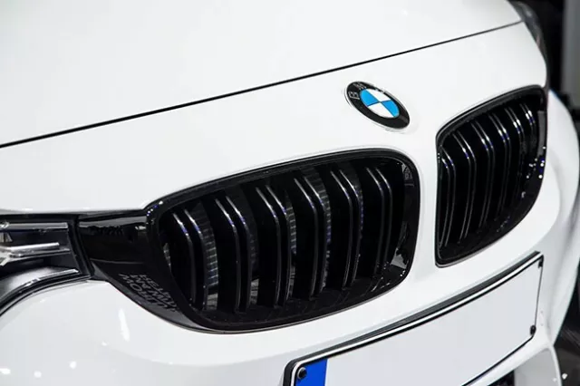 POUR BMW F30 F31 PREMIUM calandre sport calandre grille noir