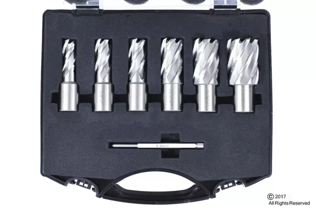 Annular Weld On Cobalt Magnetic Core Drill Bit Anular Cutter Tool Set