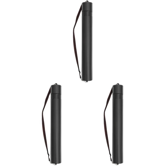 3 piezas Soporte de desplazamiento elástico de plástico Tubo Tabla Rotativa Tubo Contenedor de Tubo para