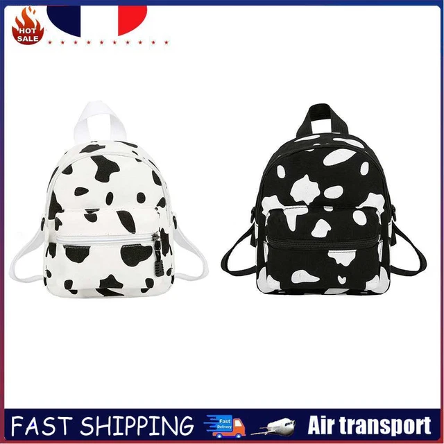 Canvas Women Backpack Student Teenage Girl Travel Schoolbag Mini Ladies Rucksack