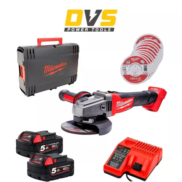 Milwaukee m18 cag 125 xpd online