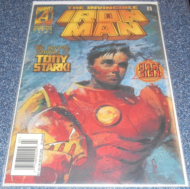 The Invincible Iron Man #326 March 1996 Marvel Universe  - Nrmt