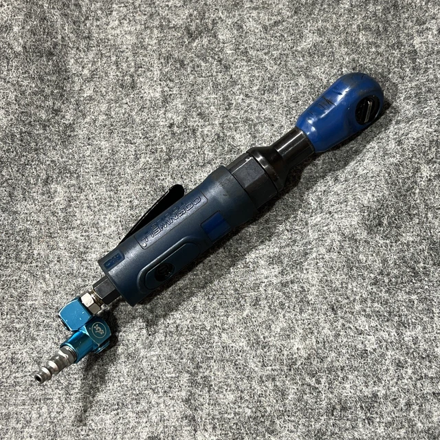 Cornwell Tools 3/8" Drive Pneumatic Air Ratchet Blue Power W/ Flex Swivel