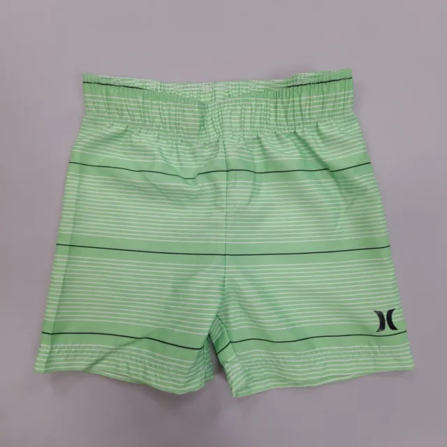 Hurley Shorts Boys Size 12M Green Beach Surf Outdoors Youth Comfort Toddlers