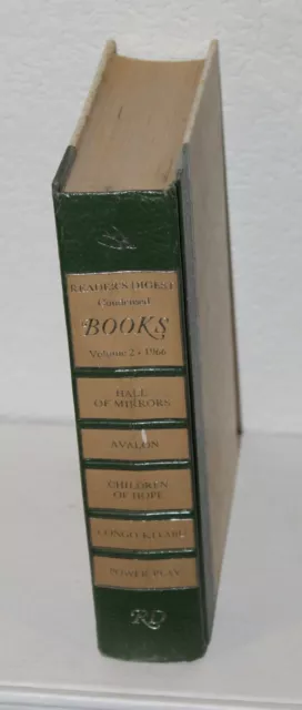 Readers Digest Condensed Books Vol 2 1966 First Edition