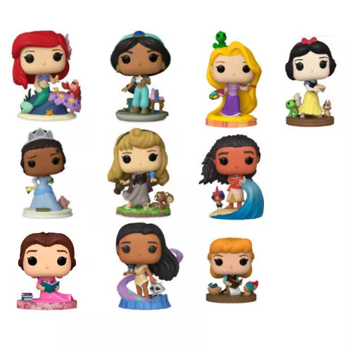 FUNKO POP Disney Princess Series VINYL POP FIGURES CHOOSE YOURS!